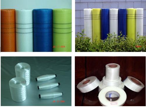 Malla de la fibra de vidrio para el refuerzo de la pared 1