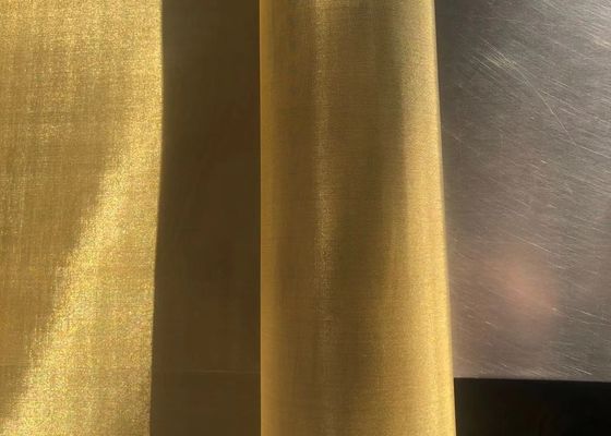 Paño de alambre de cobre amarillo