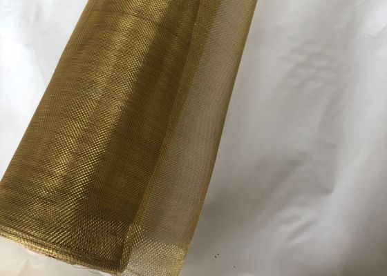 Paño de alambre de cobre amarillo