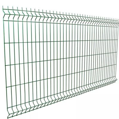 Mesh Panel Fence Decorative soldado con autógena 3D curvó el doblez soldado con autógena de Forti V de la cerca de alambre del hierro del vínculo de Mesh Garden Fence Panel Yard del alambre