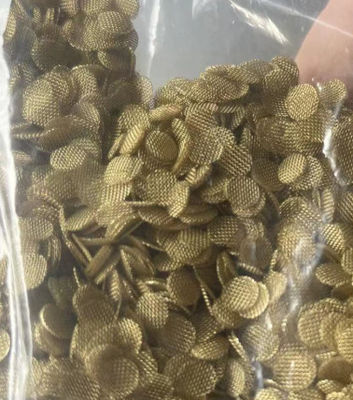 Alambre de cobre amarillo tejido de cobre amarillo Mesh Screen Cloth del paño de alambre para el cobre de filtración del paño de malla de alambre del bronce de fósforo del líquido y del gas