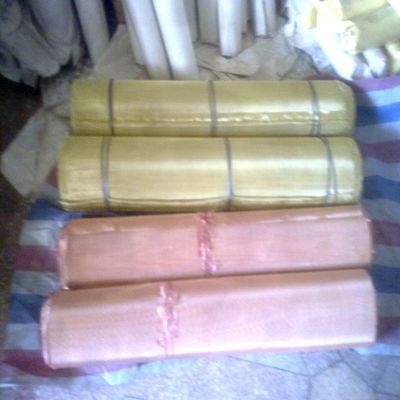 Paño de alambre de cobre 150 180 200 250 alambre tejido Mesh Pure Red Copper Infused Mesh Cloth Fabric For EMI Shielding Faraday