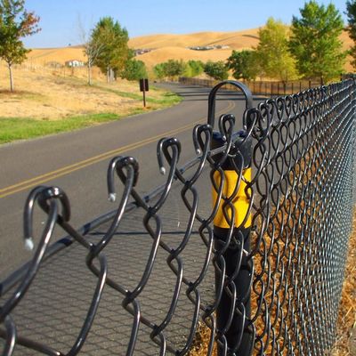 CERCA de la ALAMBRADA PARA LA CERCA del CAMINO, malla de la alambrada del HDG, malla de alambre del diamante, malla de alambre rombal, cerca del ciclón