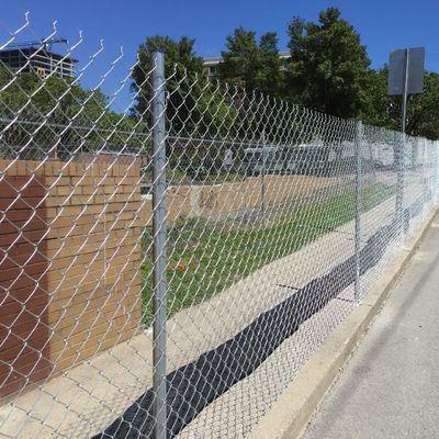 CERCA de la ALAMBRADA PARA LA CERCA del CAMINO, malla de la alambrada del HDG, malla de alambre del diamante, malla de alambre rombal, cerca del ciclón