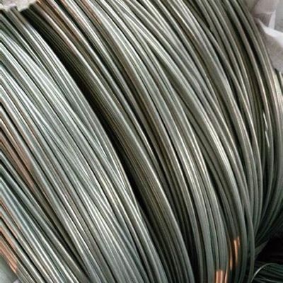 Alambre galvanizado sumergido caliente, alambre galvanizado en baño caliente