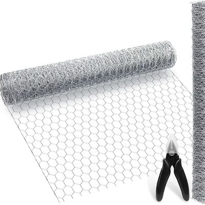 Malla de alambre hexagonal galvanizada, electro malla de alambre galvanizada del conejo/alambre de pollo/malla de alambre hexagonal