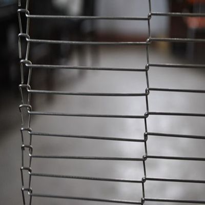 banda transportadora del chocolate, correa de la escalera, banda transportadora con el tipo de Z, alambre plano de acero inoxidable del transportador de la flexión de 304 metales de Inox