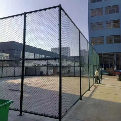 La alambrada de cadena de la capa de Link/PVC, PVC cubrió a Diamond Fence, granja y el campo galvanizó el alambre de acero que cercaba la granja de los productos