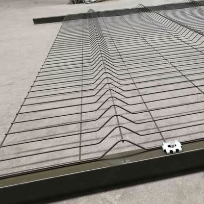 La cerca soldada con autógena curvada/3D decorativo al aire libre casero curvó la valla de seguridad soldada con autógena de Mesh Garden Fence Panels /3D del alambre