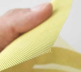 Paño de alambre de cobre amarillo una malla ideal para los filtros de fabricación de la gasolina, cestas para el electro polaco