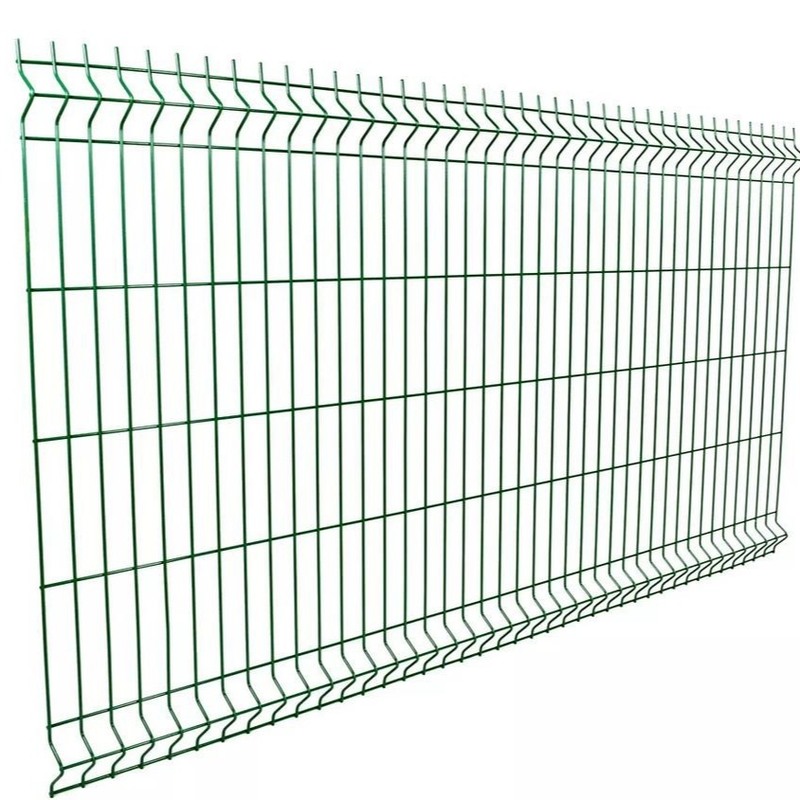 Mesh Panel Fence Decorative soldado con autógena 3D curvó el doblez soldado con autógena de Forti V de la cerca de alambre del hierro del vínculo de Mesh Garden Fence Panel Yard del alambre