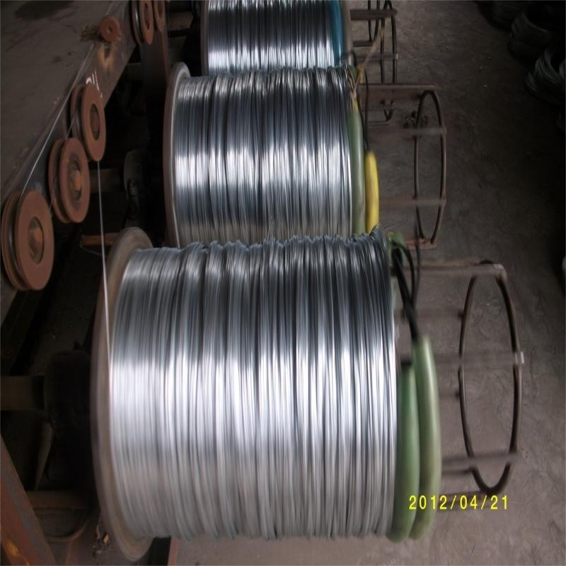 Alambre galvanizado sumergido caliente, alambre galvanizado en baño caliente