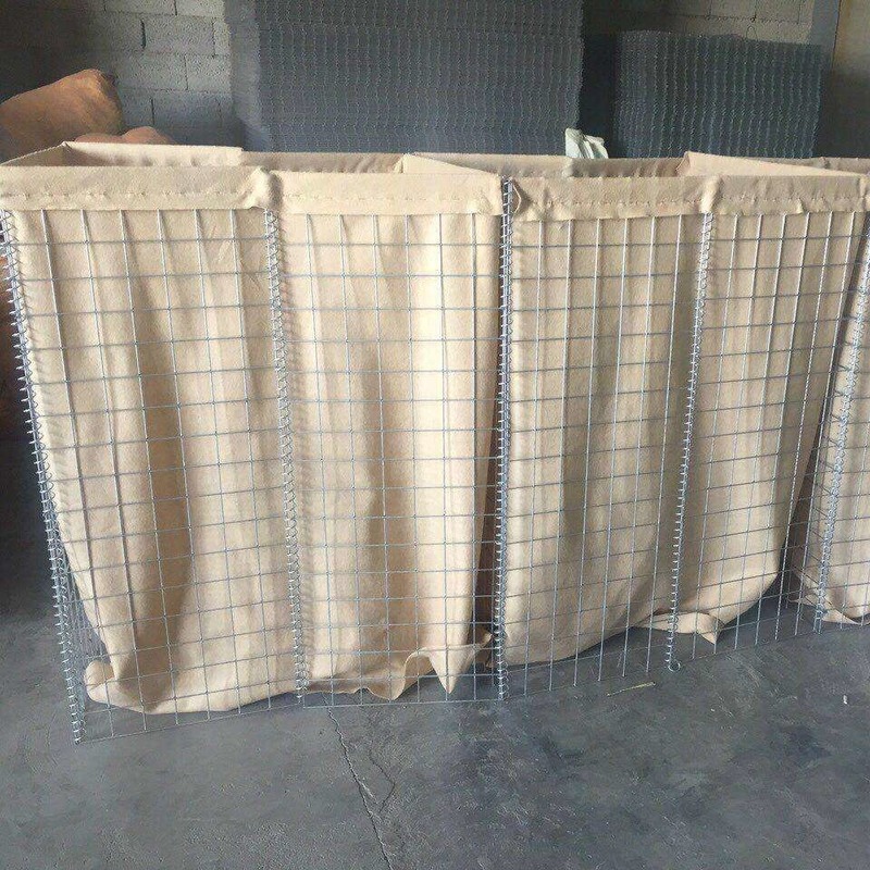 La barrera defensiva de HESCO, barrera de HESCO, bastión de HESCO, pared de la ráfaga de HESCO, fabricante modificó la pared soldada con autógena de la malla para requisitos particulares del gabion