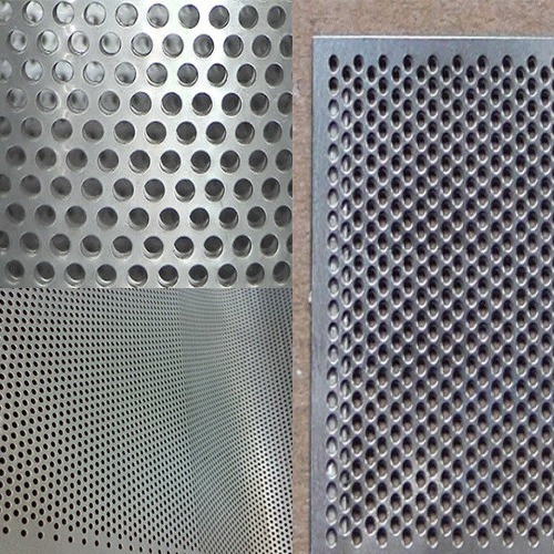 Hoja de metal perforada de acero inoxidable del agujero redondo 0.5-8.0M M grueso